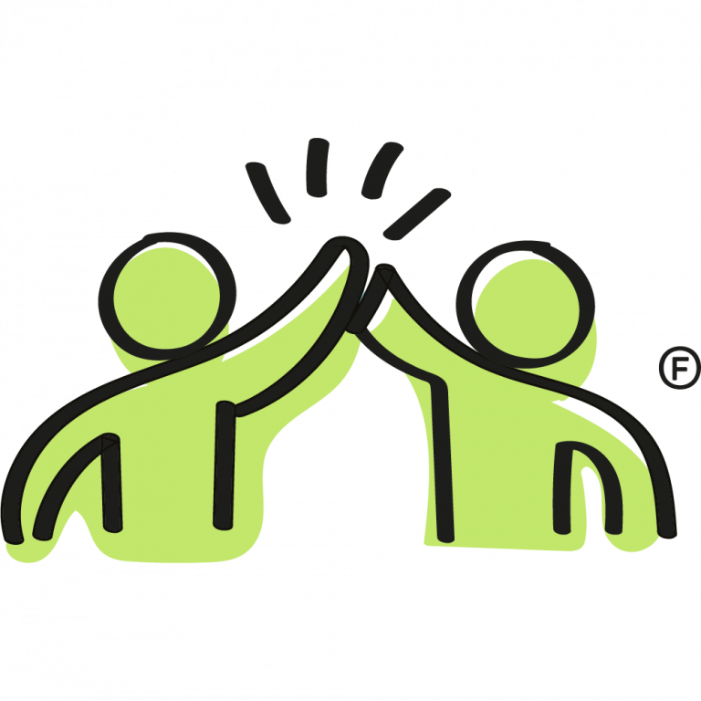 technical support - high five graphic